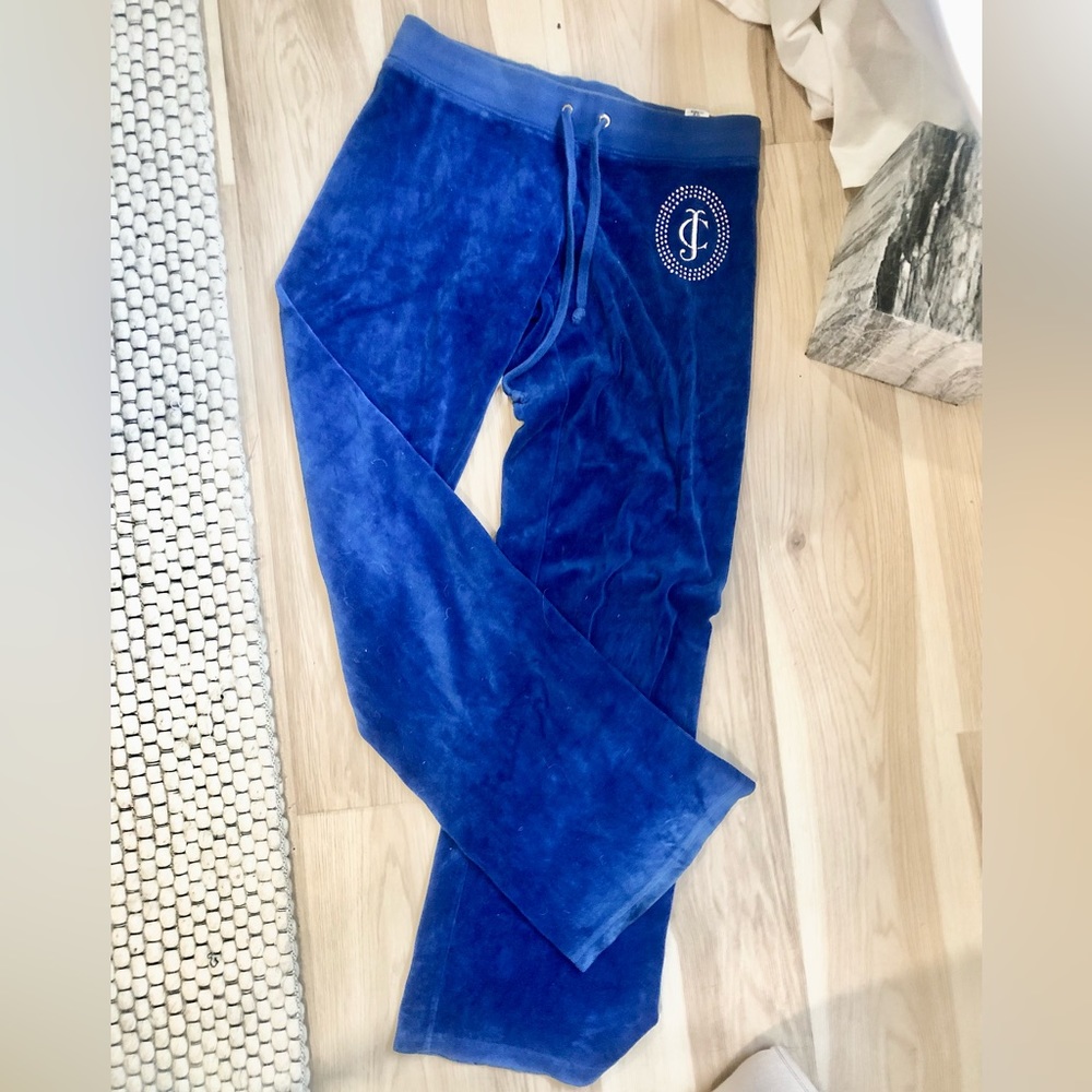 Juicy Couture velour blue 90’s sweatpants